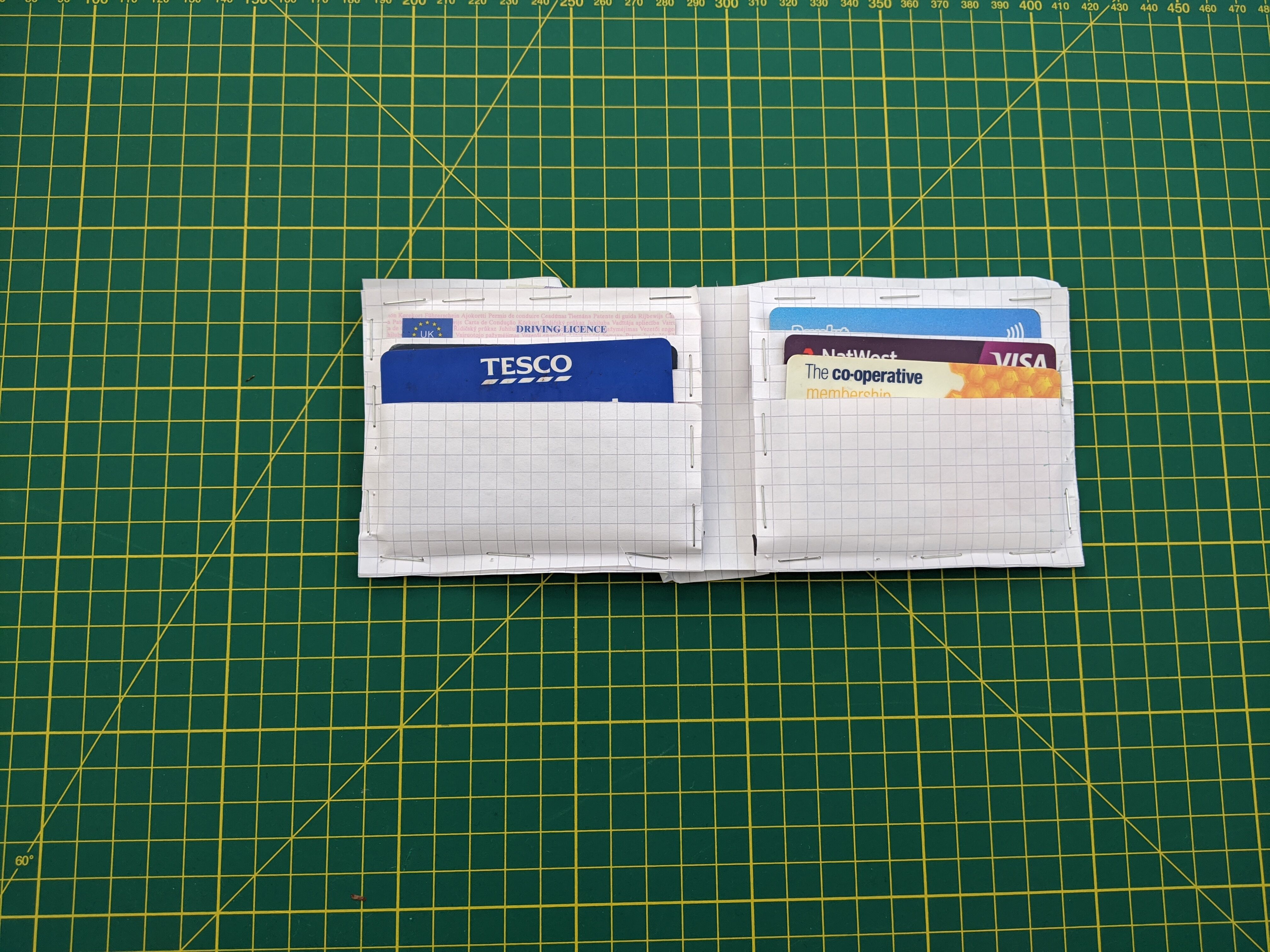 Paper prototype - flat.